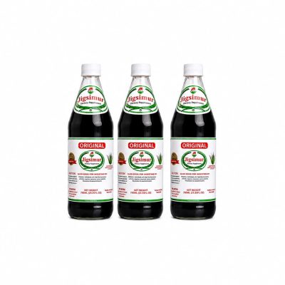 Three Jigsimur Bottles